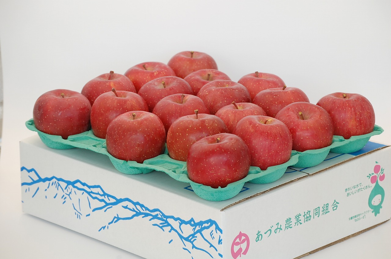 【贈答用】安曇野産「サンふじ」特秀５ｋｇ（１８玉）